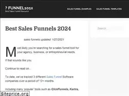 Sites similar to funnel101x.com
