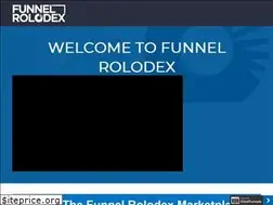 Sites similar to funnelrolodex.com