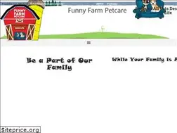 Sites similar to funnyfarmpetcare.com