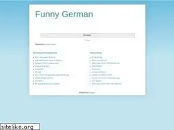 Sites similar to funnygerman.com