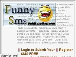 Sites similar to funnysms.pakreseller.com