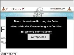 Sites similar to funtattoo.de