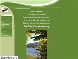 Sites similar to funtime-kanuvermietung.de