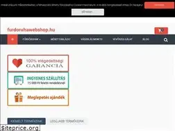 Sites similar to furdoruhawebshop.hu