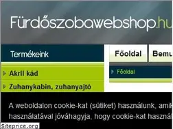 Sites similar to furdoszobawebshop.hu