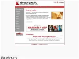 Sites similar to fureszgep.hu