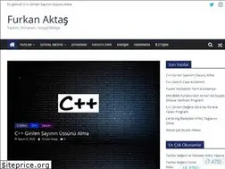 Sites similar to furkanaktas.com