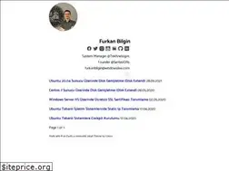 Sites similar to furkanbilgin.com