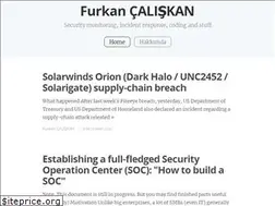 Sites similar to furkancaliskan.com