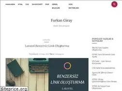 Sites similar to furkangiray.com
