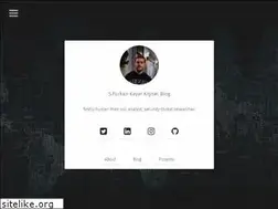 Sites similar to furkankayar.net