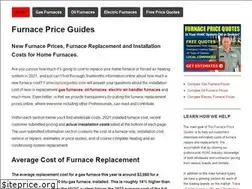 Sites similar to furnacepriceguides.com