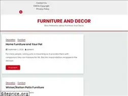 Sites similar to furnitureanddecorny.com