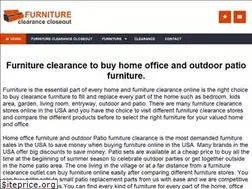 Sites similar to furnitureclearancecloseout.com