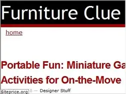 Sites similar to furnitureclue.com