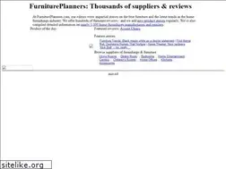 Sites similar to furnitureplanners.com