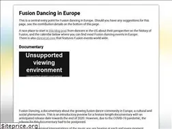 Sites similar to fusion-dancing.eu