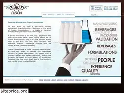 Sites similar to fusion-formulations.com