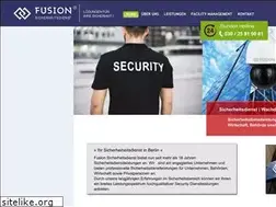 Sites similar to fusion-security.de