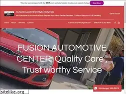 Sites similar to fusionautocenter.com