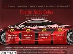 Sites similar to fusionautosales.com