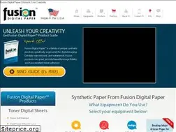 Sites similar to fusiondigitalpaper.com