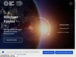 Sites similar to fusionforenergy.europa.eu
