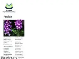 Sites similar to fusionhomoeopathics.co.za