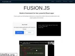 Sites similar to fusionjs.com