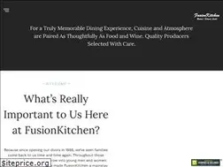 Sites similar to fusionkitchenma.com