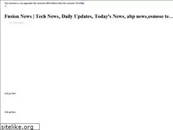 Sites similar to fusionnews.cf
