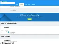 Sites similar to fusionpbxforums.com