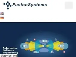 Sites similar to fusionsystems.de