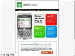 Sites similar to fusionvoicemailplus.com