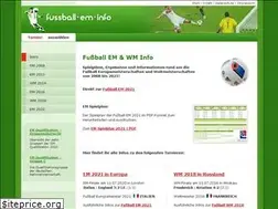 Sites similar to fussball-em-info.de