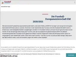 Sites similar to fussball-em2020.de