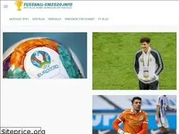 Sites similar to fussball-em2020.info