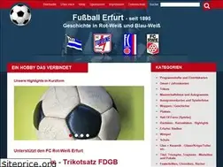 Sites similar to fussball-erfurt-online.de