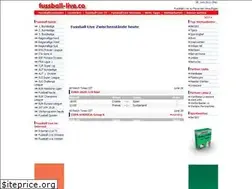 Sites similar to fussball-live.co