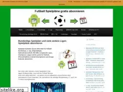 Sites similar to fussball-spielplan.de