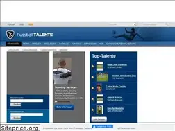 Sites similar to fussball-talente.com