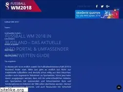 Sites similar to fussball-wm2018.com