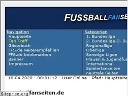 Sites similar to fussballfanseiten.de