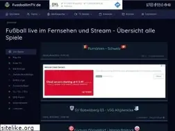 Sites similar to fussballimtv.de