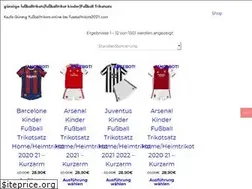 Sites similar to fussballtrikots2021.com