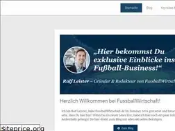Sites similar to fussballwirtschaft.de