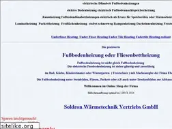 Sites similar to fussbodenheizung-fliesenheizung.de