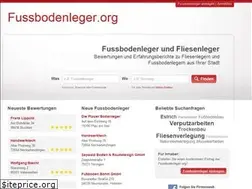 Sites similar to fussbodenleger.org