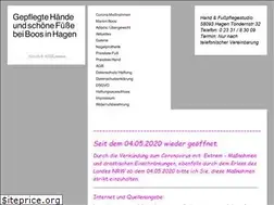 Sites similar to fusspflege-boos.de