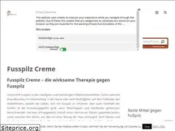Sites similar to fusspilz-creme.de
